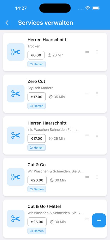 Services verwalten