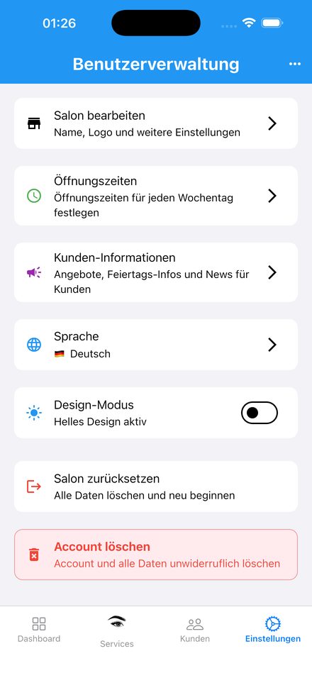 Einstellungen